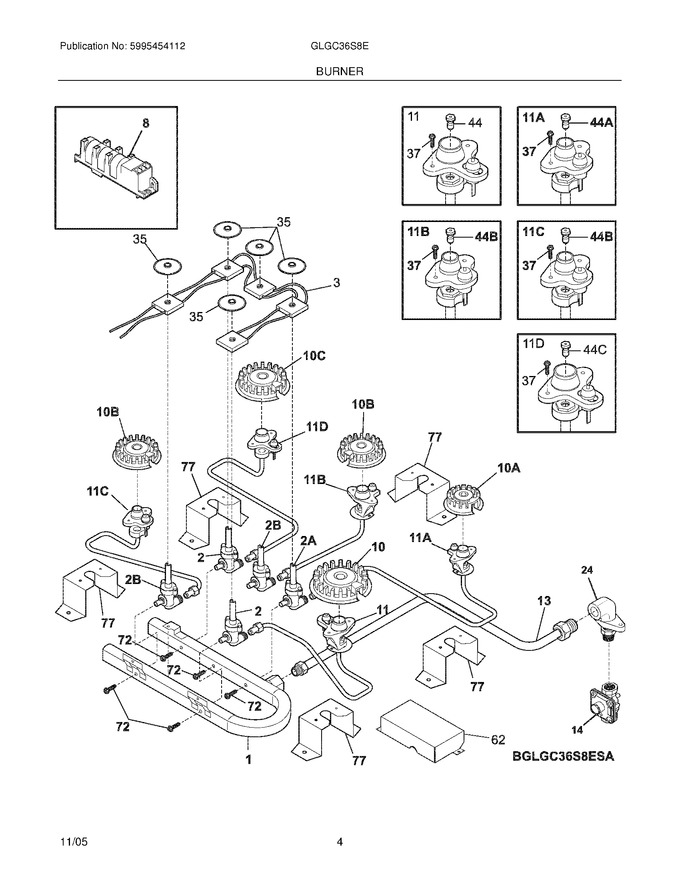 Diagram for GLGC36S8EBA