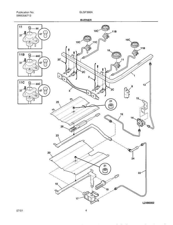 Diagram for GLGF366AQA