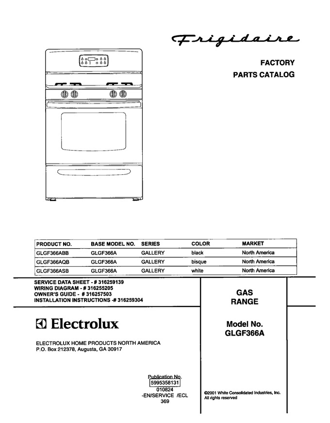Diagram for GLGF366AQB