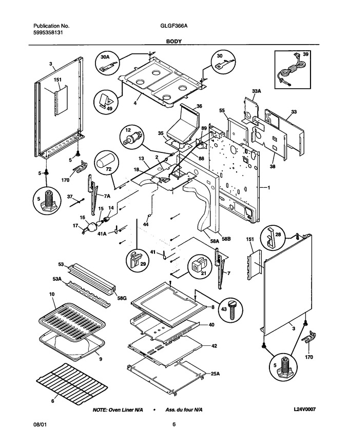 Diagram for GLGF366AQB
