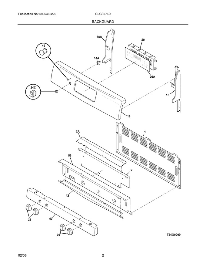 Diagram for GLGF376DSF