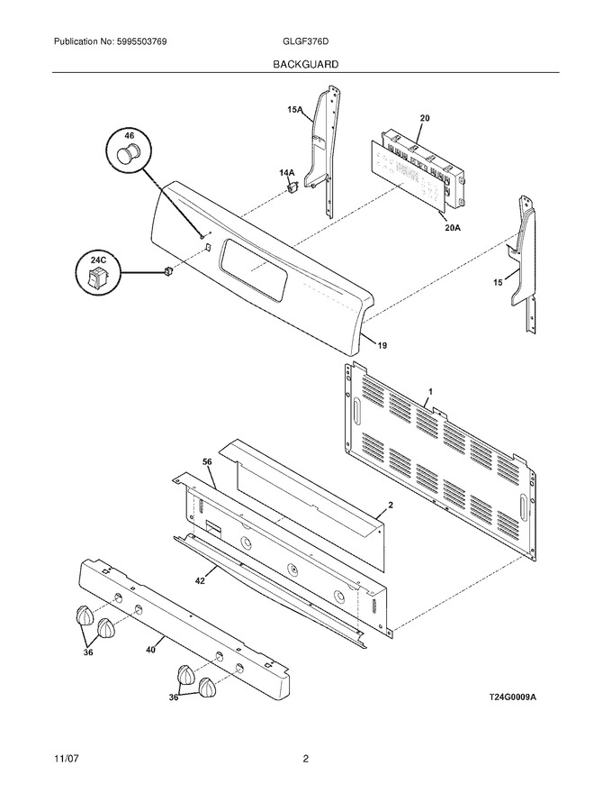 Diagram for GLGF376DBJ