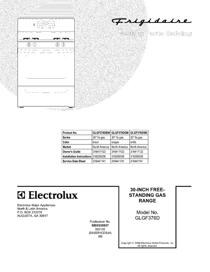 Diagram for GLGF376DBM
