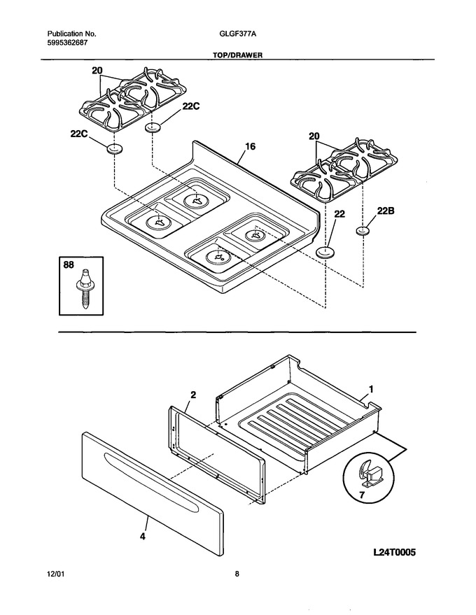 Diagram for GLGF377ASD