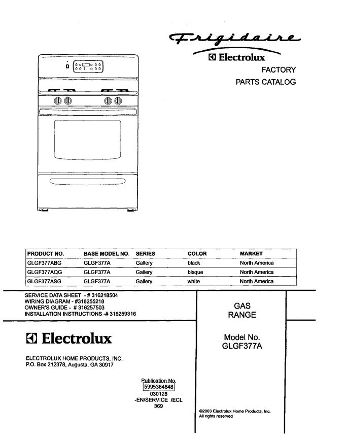 Diagram for GLGF377ASG