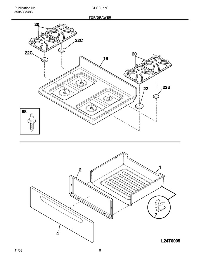 Diagram for GLGF377CBB