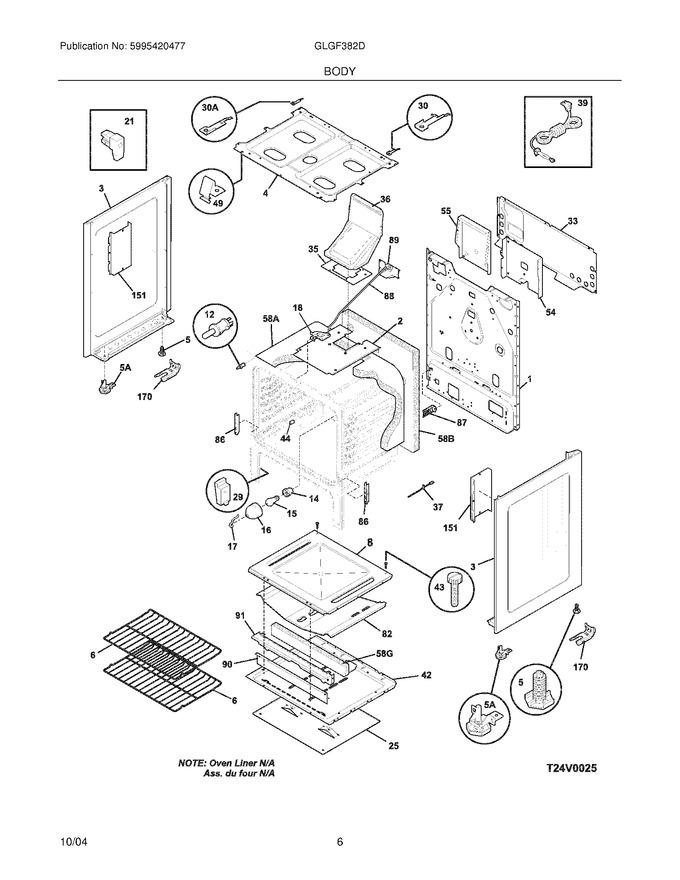 Diagram for GLGF382DSA