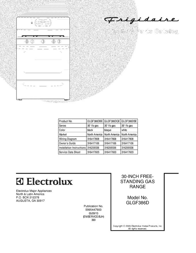 Diagram for GLGF386DQE