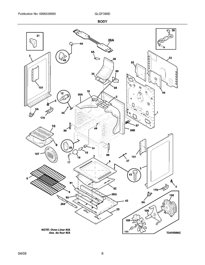 Diagram for GLGF386DBM