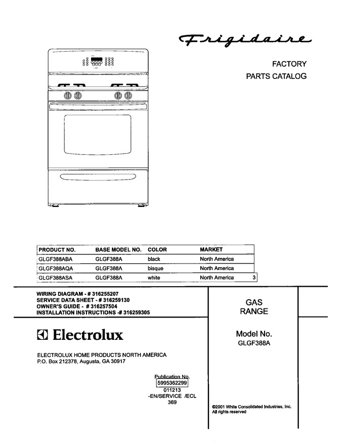 Diagram for GLGF388ABA
