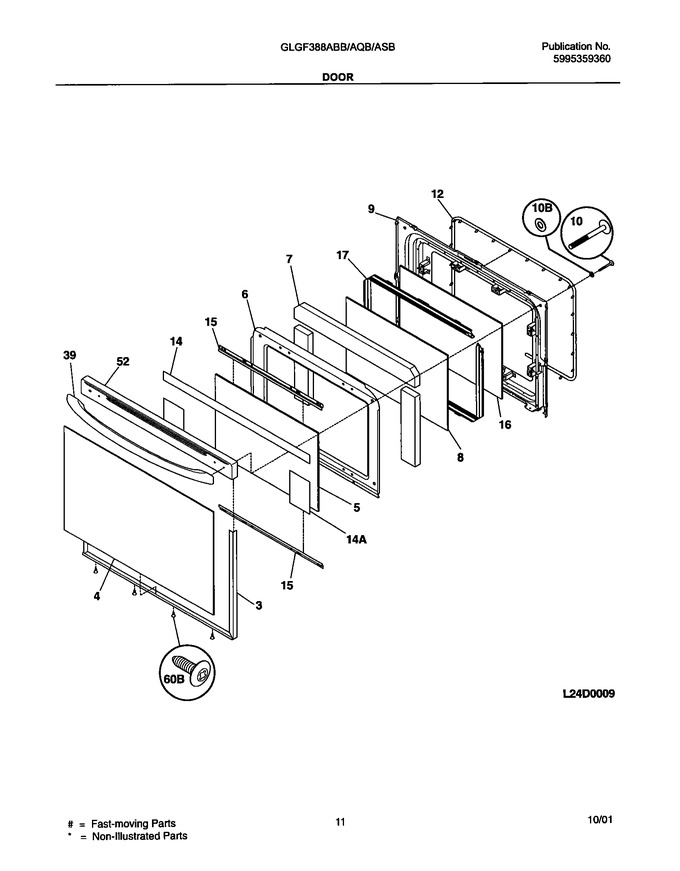 Diagram for GLGF388ASB