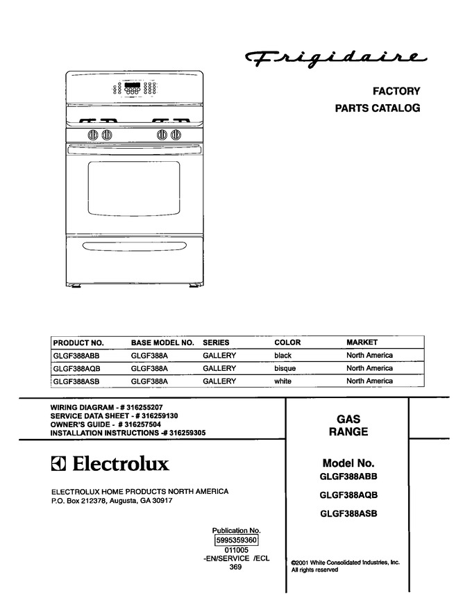 Diagram for GLGF388ASB
