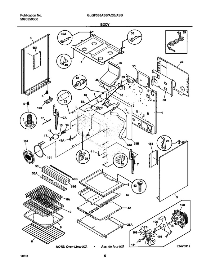 Diagram for GLGF388ASB