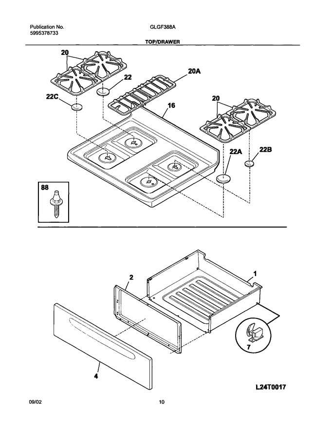 Diagram for GLGF388ASD
