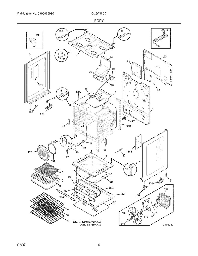 Diagram for GLGF388DSG