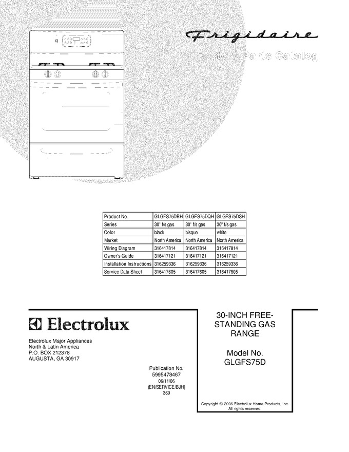 Diagram for GLGFS75DBH