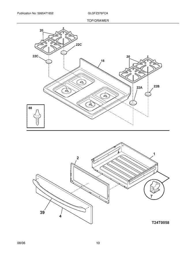 Diagram for GLGFZ376FCA