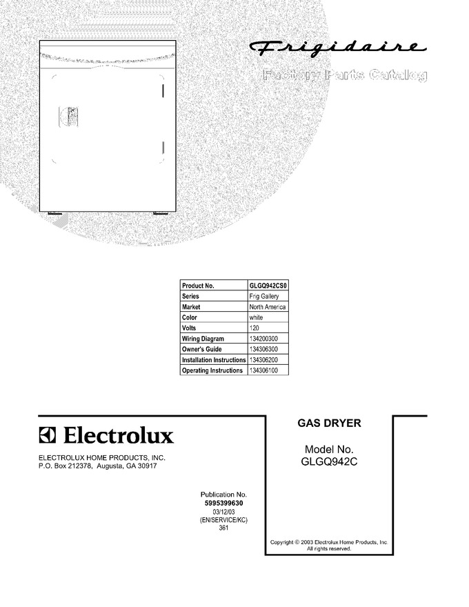 Diagram for GLGQ942CS0