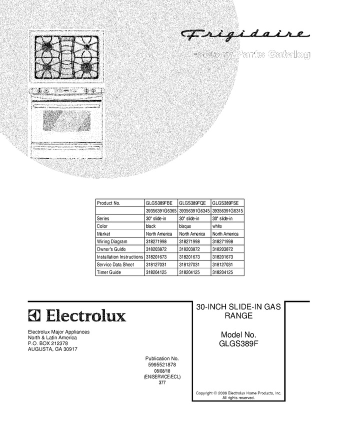 Diagram for GLGS389FSE