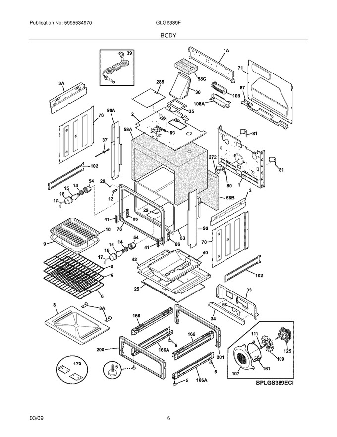 Diagram for GLGS389FBF