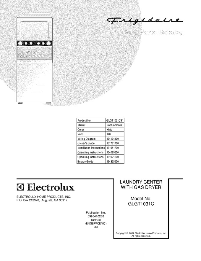Diagram for GLGT1031CS1