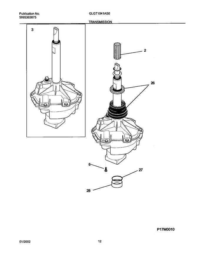 Diagram for GLGT1041AS0