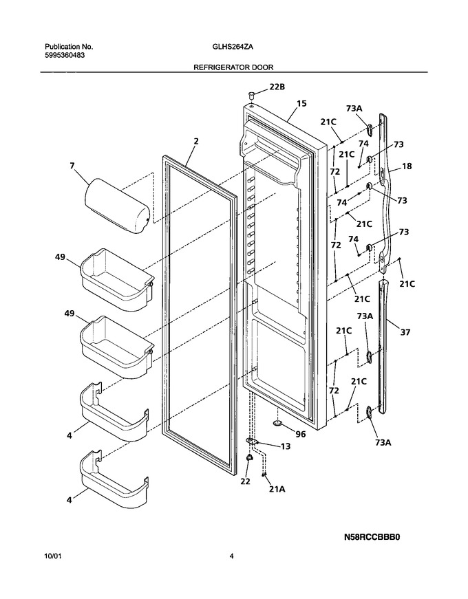 Diagram for GLHS264ZAB0