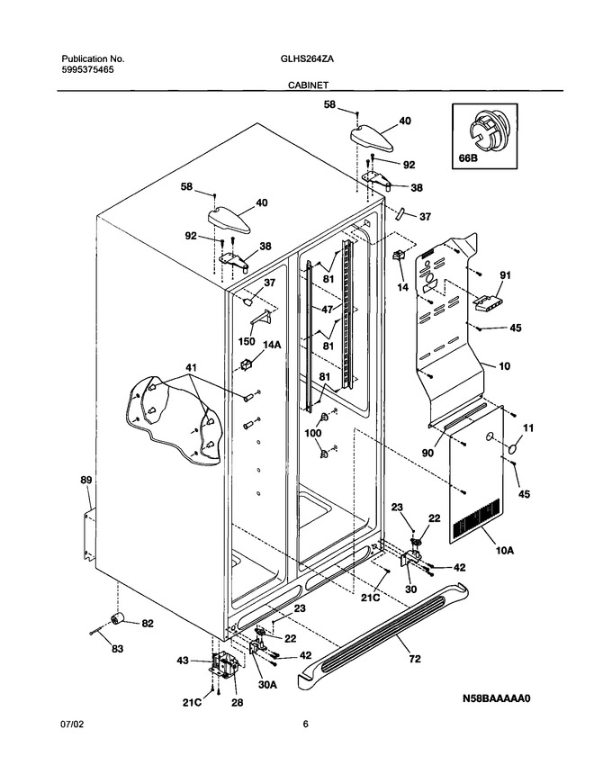 Diagram for GLHS264ZAW3