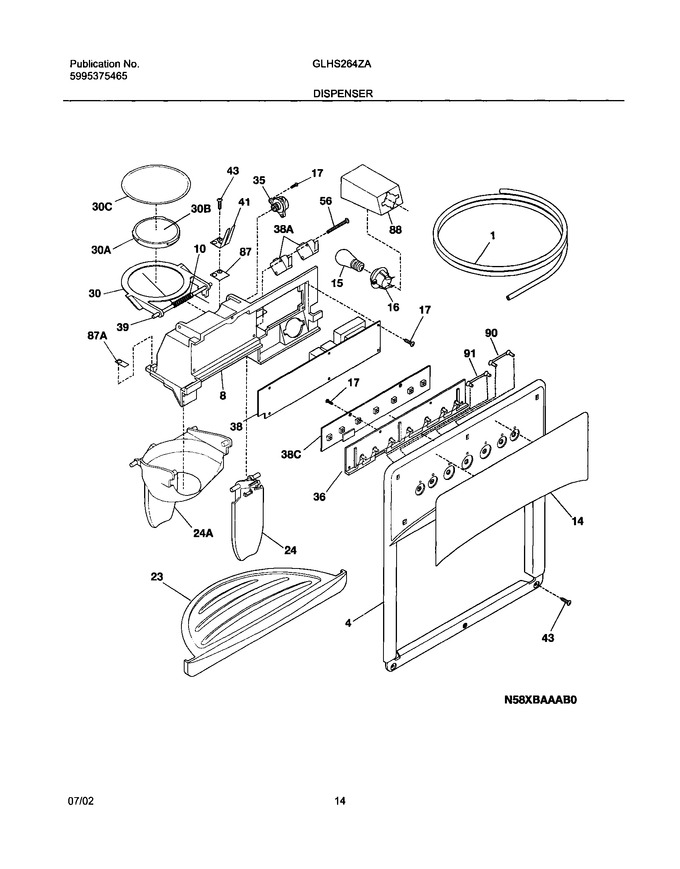 Diagram for GLHS264ZAQ3