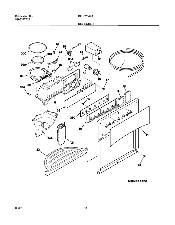 Diagram for GLHS264ZAQ4