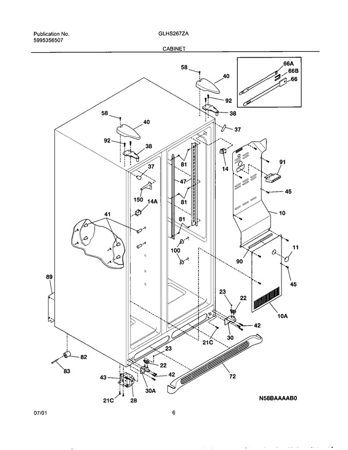 Diagram for GLHS267ZAQ0