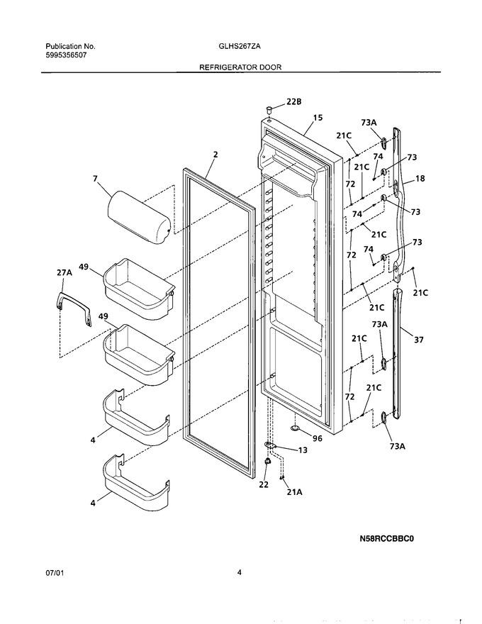 Diagram for GLHS267ZAB0