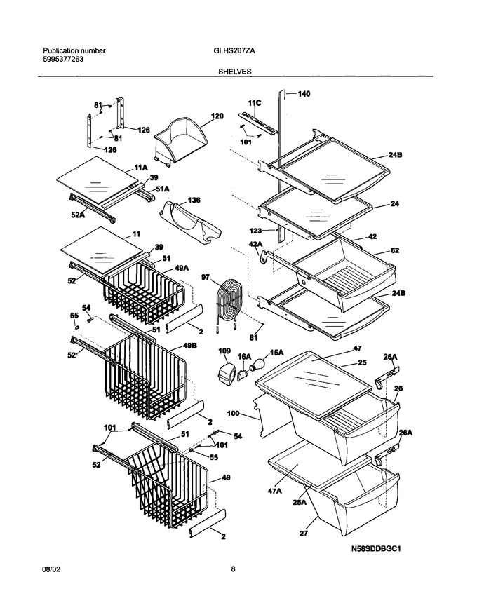 Diagram for GLHS267ZAW4