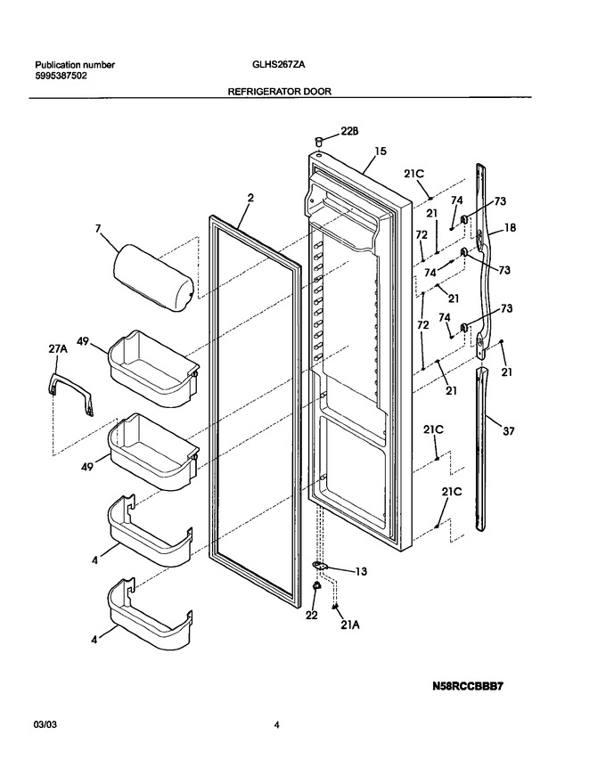 Diagram for GLHS267ZAQ5