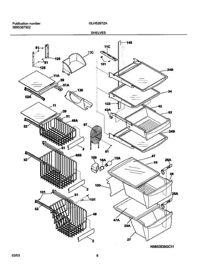 Diagram for GLHS267ZAQ5