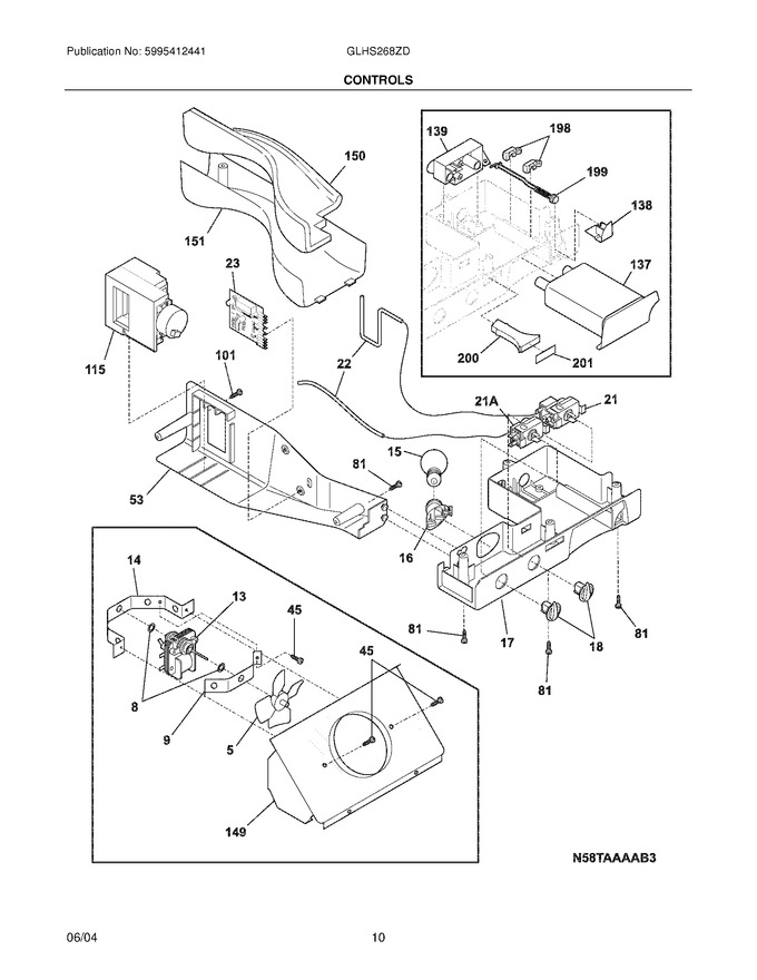Diagram for GLHS268ZDW0