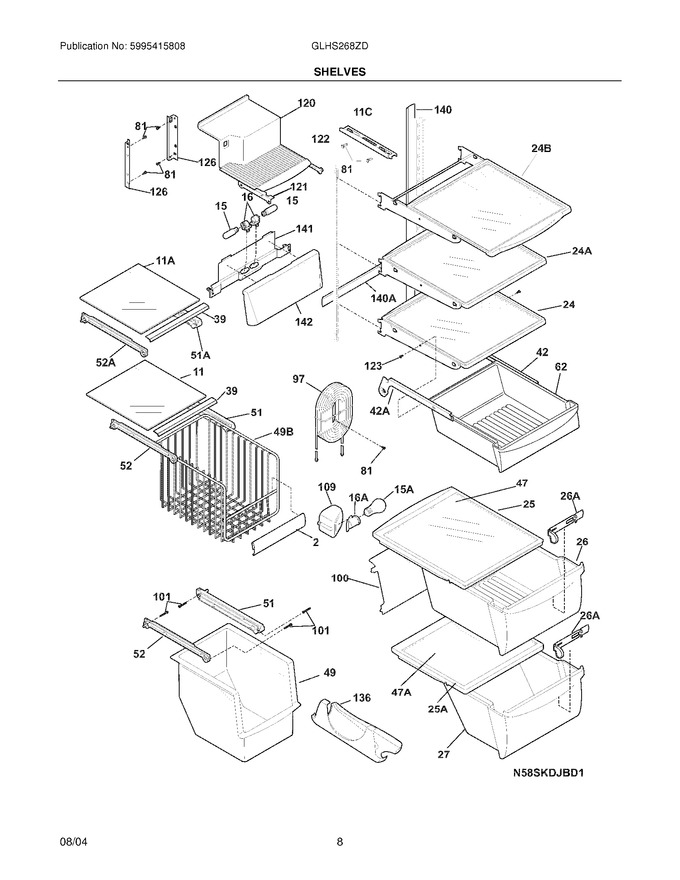 Diagram for GLHS268ZDQ1