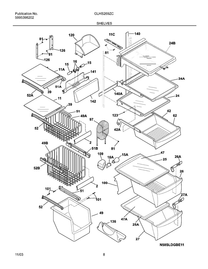 Diagram for GLHS269ZCW3