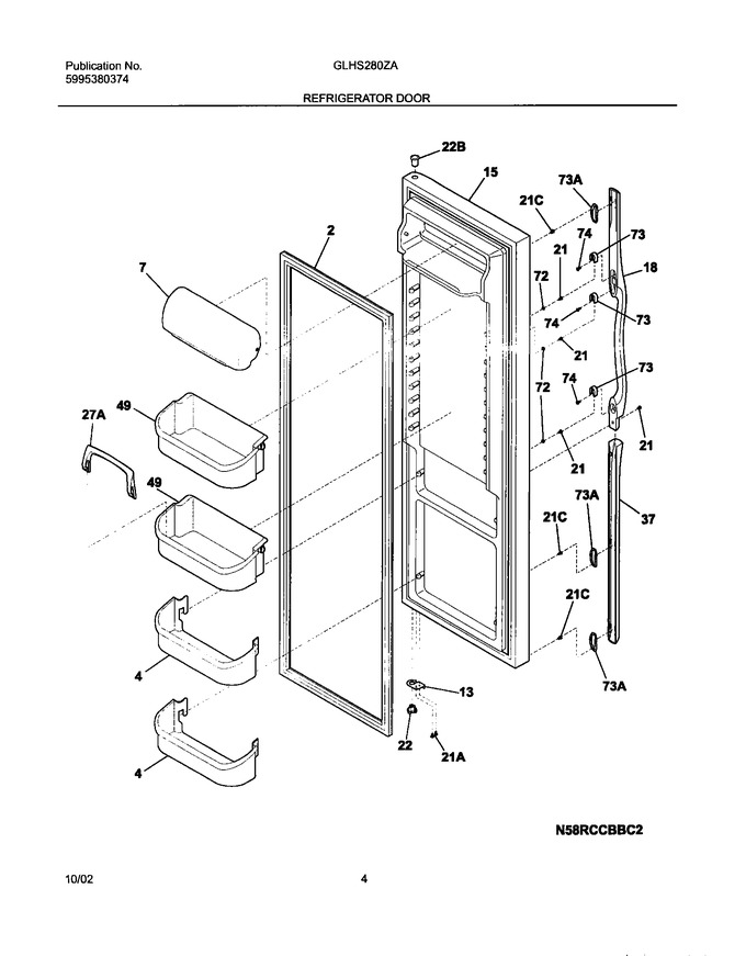 Diagram for GLHS280ZAB5