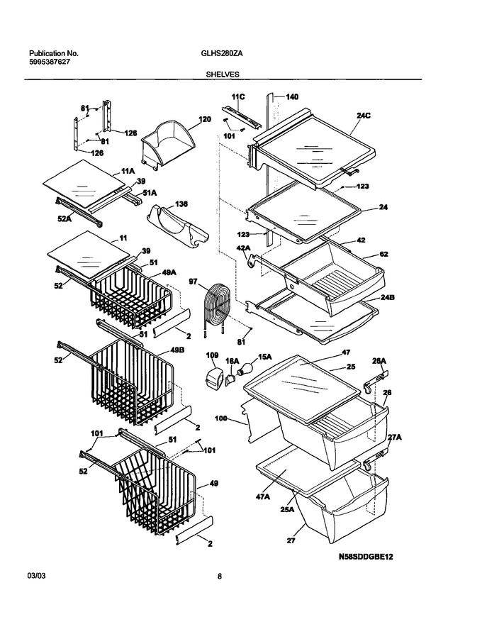 Diagram for GLHS280ZAB6