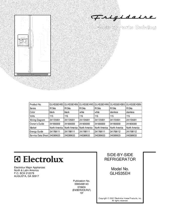 Diagram for GLHS35EHB5