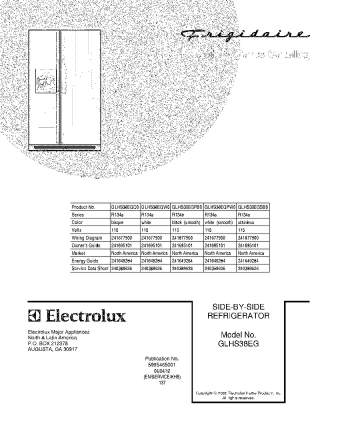 Diagram for GLHS38EGQ0