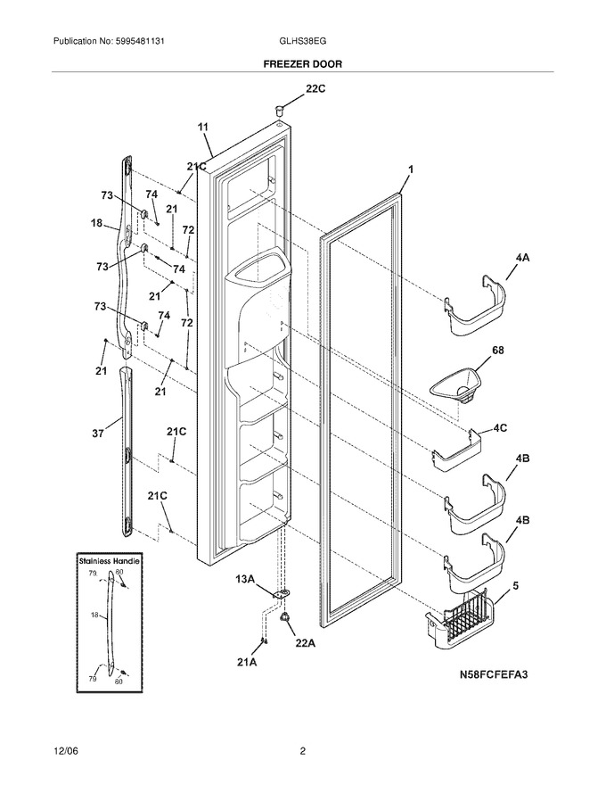 Diagram for GLHS38EGPW1