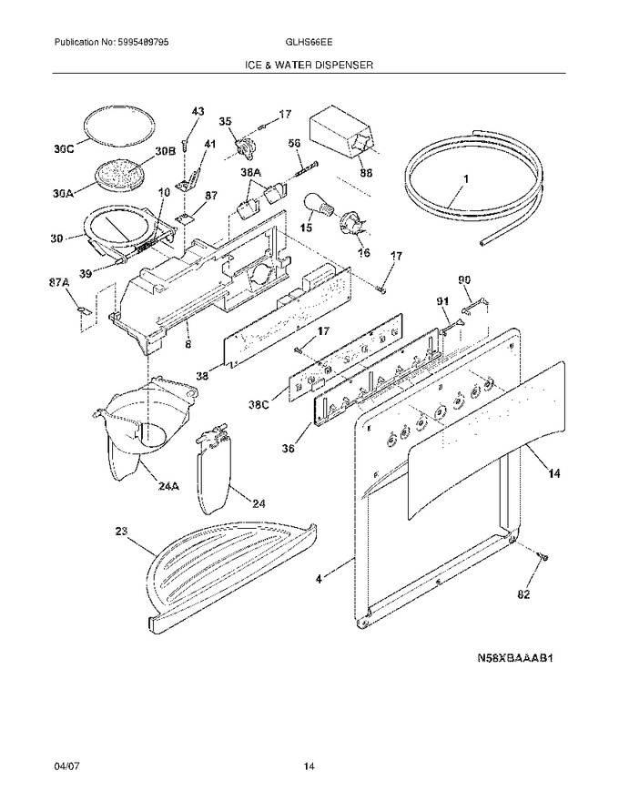 Diagram for GLHS66EEBC