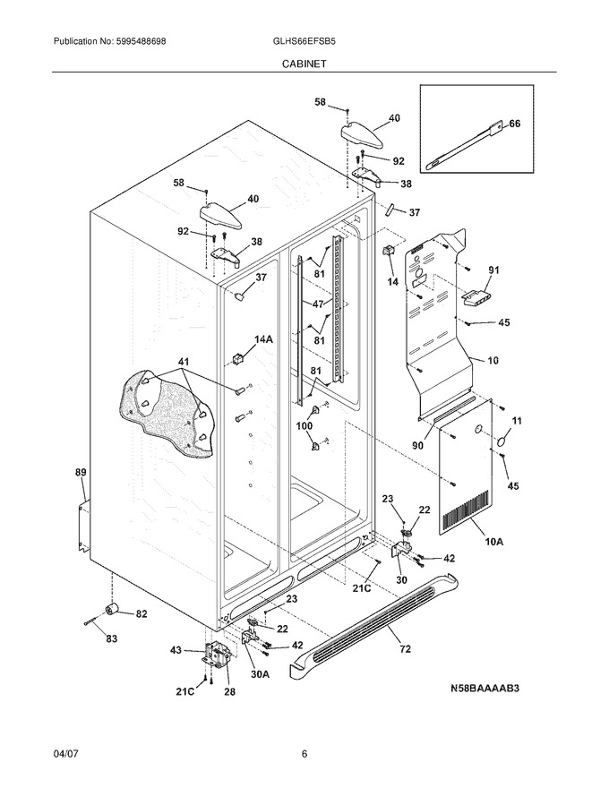 Diagram for GLHS66EFSB5