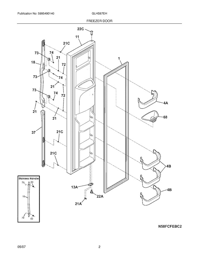 Diagram for GLHS67EHQ1