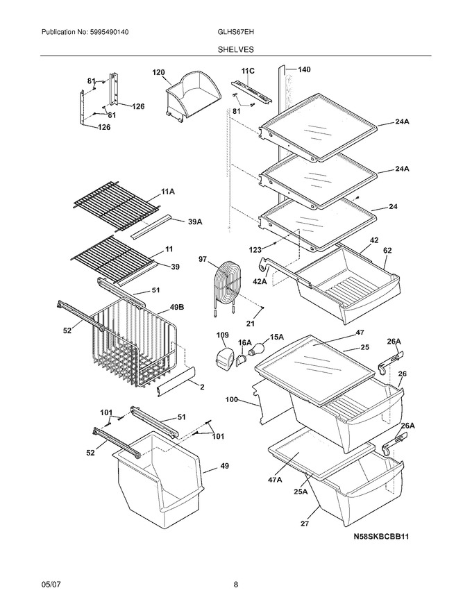 Diagram for GLHS67EHQ1