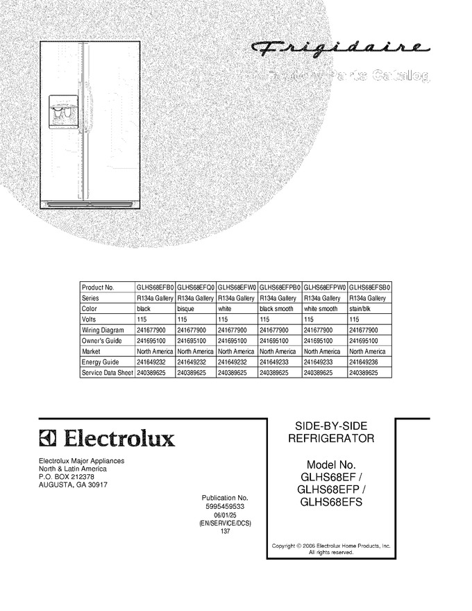 Diagram for GLHS68EFPB0