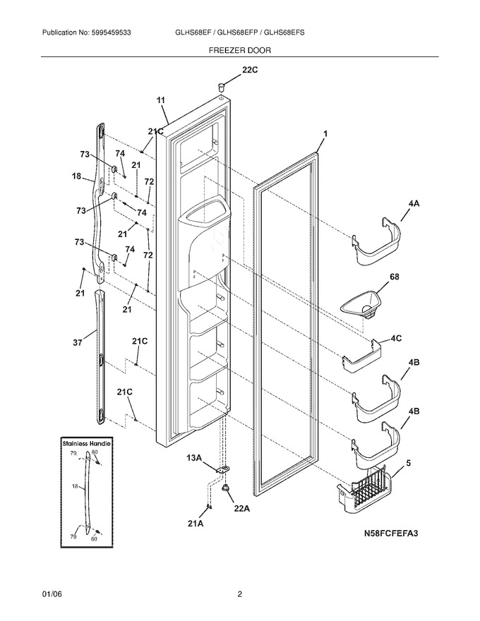 Diagram for GLHS68EFQ0