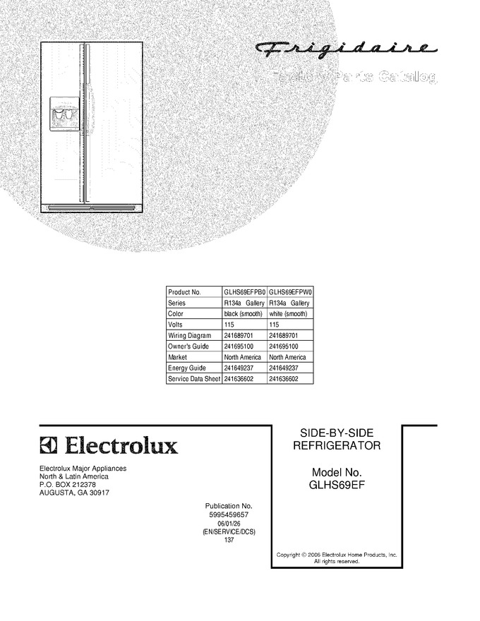 Diagram for GLHS69EFPW0
